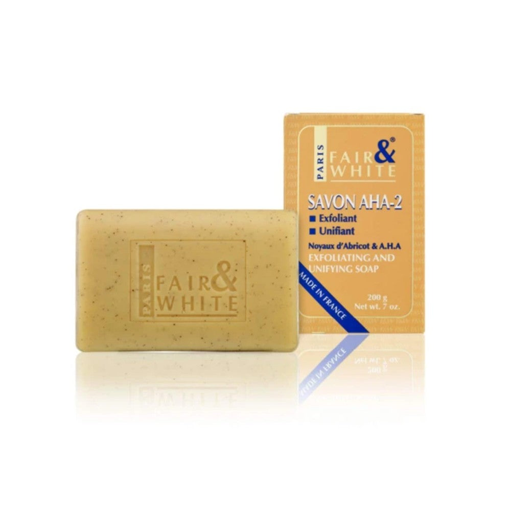 Fair & White AHA Exfoliating Soap 200g