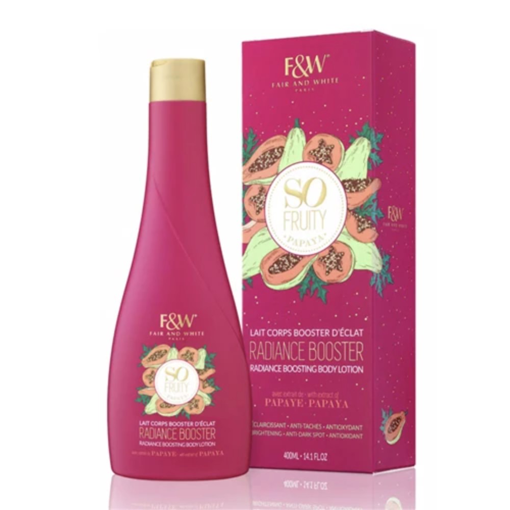 Fair & white So Fruity Papaya Radiance Boosting Body Lotion 400ml