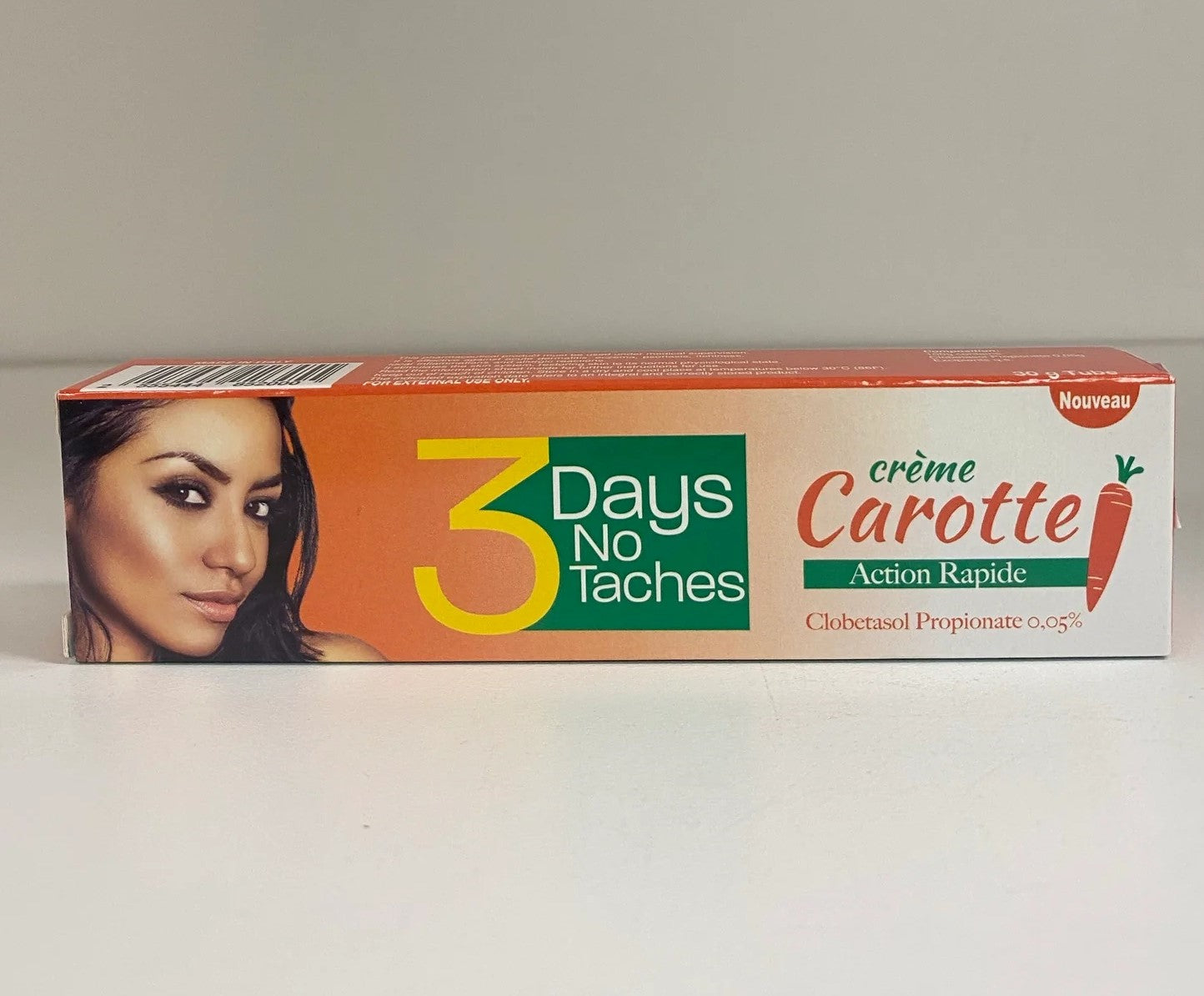 3 Days No Taches Carrot Tube Cream 30g