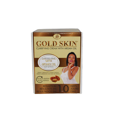 Gold Skin Clarifying  Cream W/ Argan Oil 140ml
