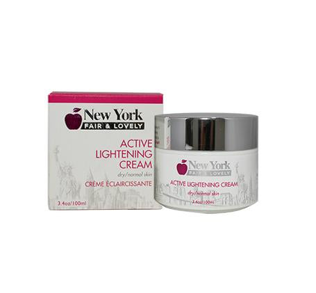 NY Fair & Lovely Active Lightening Cream Jar 100ml
