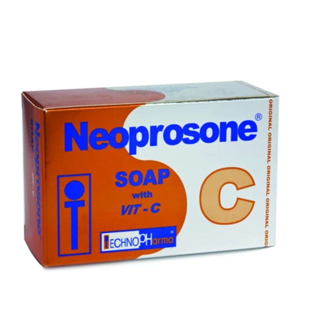 Neoprosone Exfoliating Soap W/ Vit-C 200g