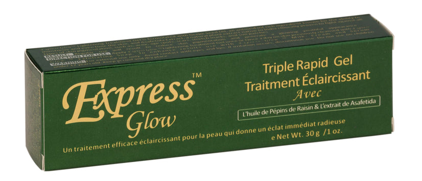 Express Glow Triple Fast Lightening Treatment Gel 1 oz