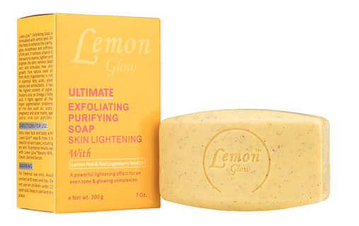 Lemon Glow Ultimate Exfoliating Purifying Soap 7 oz