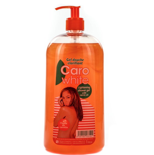 Caro White Lightening Shower Gel with Carrot oil 38 oz - 12 pcs/Case