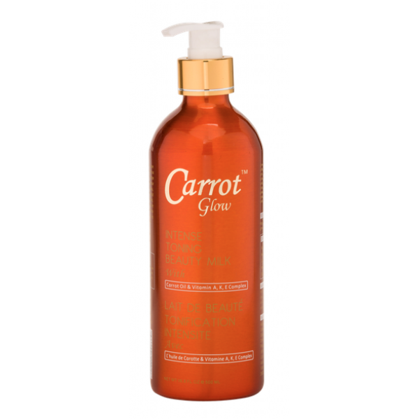 Carrot Glow Intense Toning Beauty Milk Lotion 16.8 oz