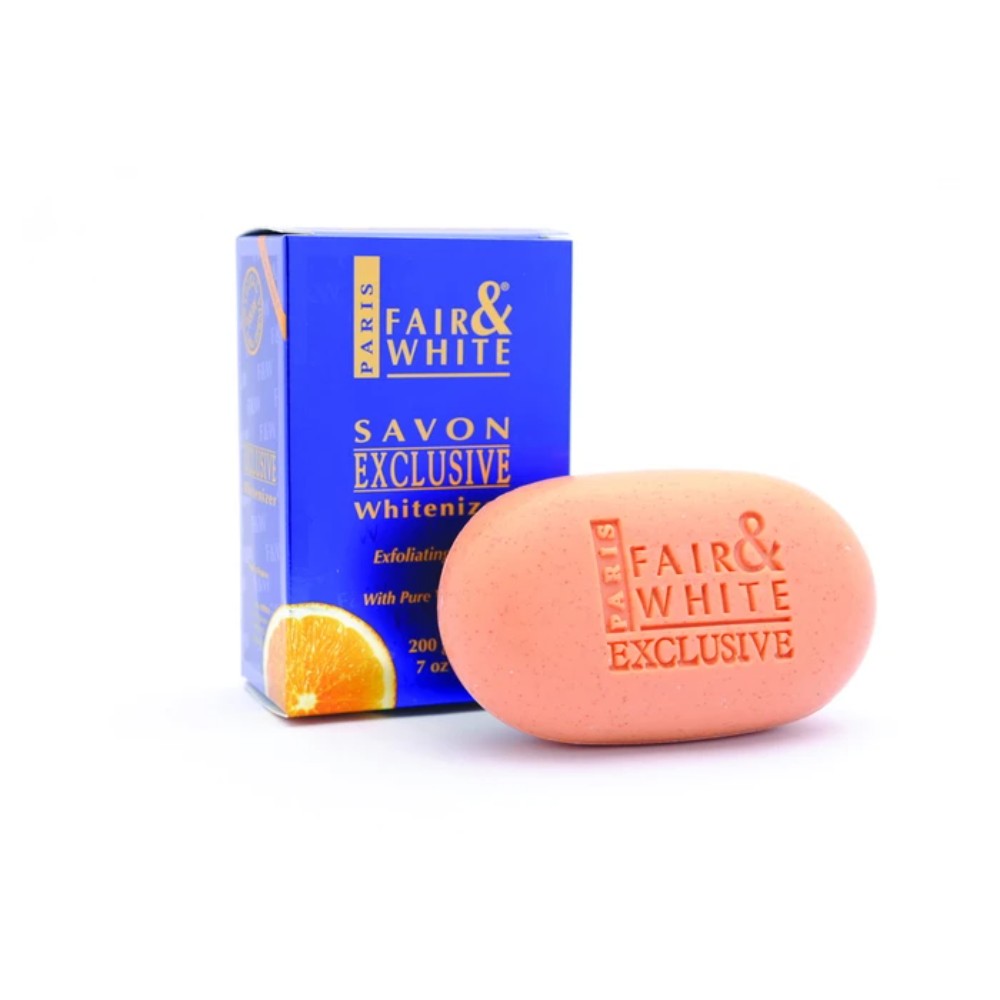 Fair & White Exclusive Exfoliating Soap W/Vit-C 200g