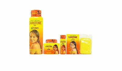 Carotone 5 Pk Brightening Kit- Lotion, J Cream, BSC J Cream, Oil and Soap